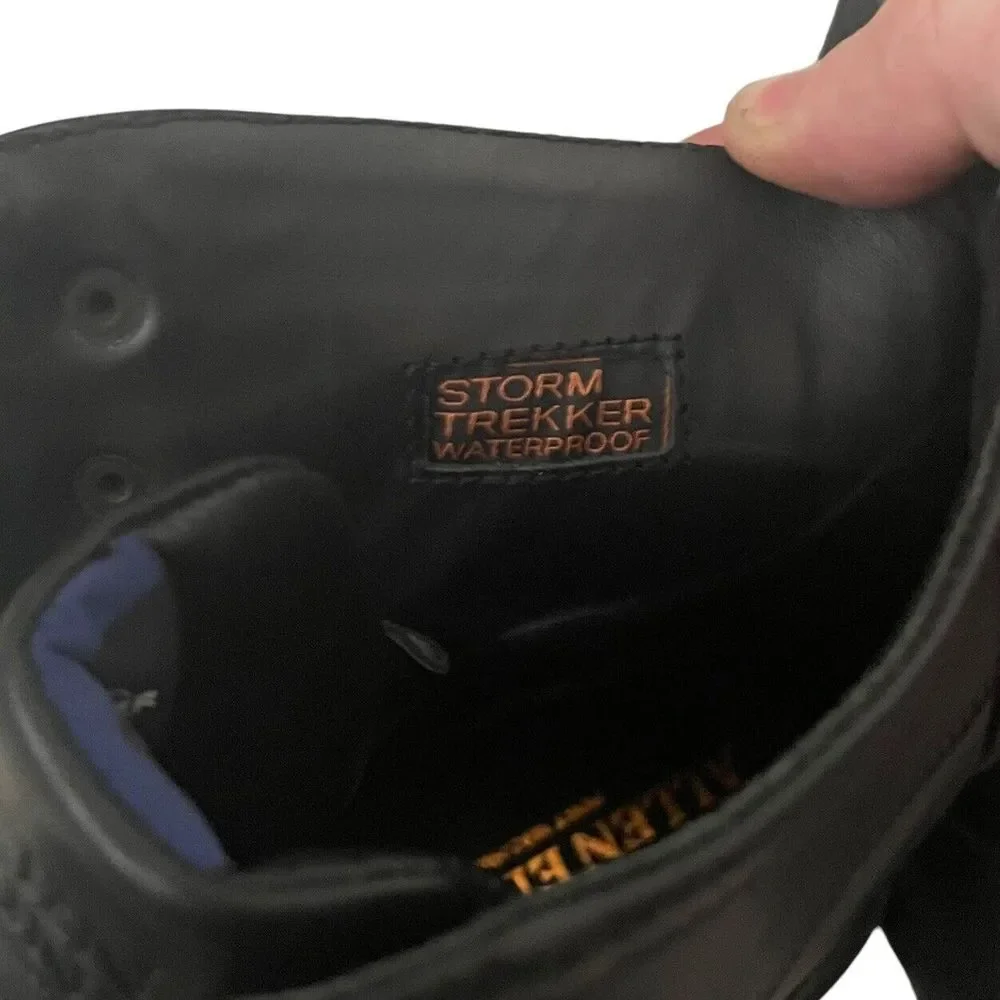 Allen Edmonds Mens Sz 10 The Ranger Storm Trekker Waterproof Black Leather Boots